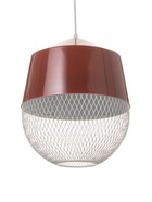 Светильник Lisa 1×40 Вт Е27 бордовый 26×26×32 см - фото 41382060