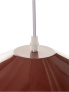 Светильник Lisa 1×40 Вт Е27 бордовый 26×26×32 см - фото 41382066