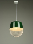 Светильник Lisa 1×40 Вт Е27 тёмно-оливковый 26×26×32 см - фото 41382078