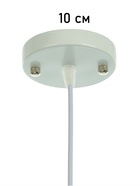 Светильник Lisa 1×40 Вт Е27 тёмно-оливковый 26×26×32 см - фото 41382082