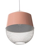 Светильник потолочный BayerLux Lisa, 1×40 Вт, Е27, светло-розовый, 26×26×32 см - фото 36606864