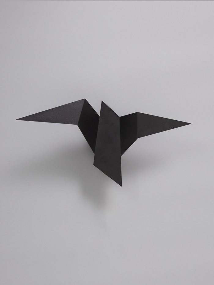 Светильник потолочный BayerLux Crow, 1×10 Вт, GU10, черный, 35×18×10 см - Фото 1