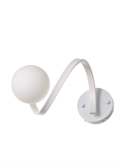 Бра настенный BayerLux Nadine, 1×10 Вт, GU10, белый, 37×16×32 см