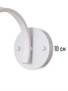 Бра настенный BayerLux Nadine, 1×10 Вт, GU10, белый, 37×16×32 см - Фото 5