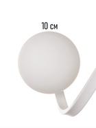 Бра настенный BayerLux Nadine, 1×10 Вт, GU10, белый, 37×16×32 см - Фото 6