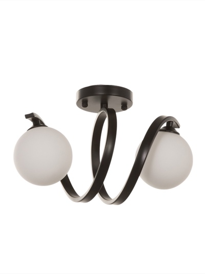 Бра Nadine 2×10 Вт GU10 черный 30×16×32 см