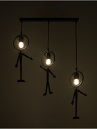 Светильник Posatore 3×40 Вт Е27 черный 52×20×10 см - фото 41382101