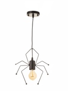 Светильник Spider 1х40Вт Е27 черный 20х20х8см - фото 41382123