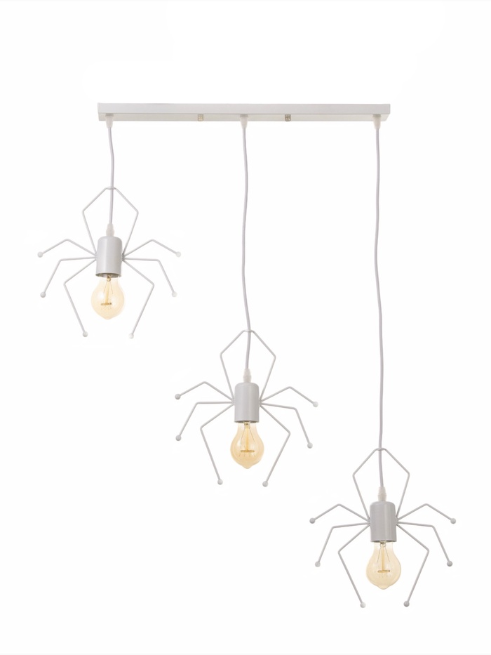 Светильник Spider 3×40 Вт Е27 белый 52×18×8 см