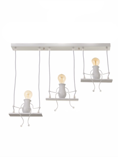 Светильник Altalena 3×40 Вт Е27 белый 42×24×12 см