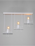 Светильник Altalena 3×40 Вт Е27 белый 42×24×12 см - фото 41382146