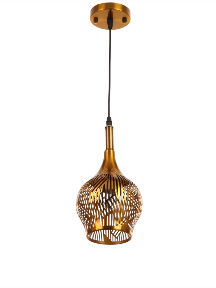 Светильник потолочный BayerLux Nicole, 1×40 Вт, Е27, медь, 18×18×25 см - Фото 1