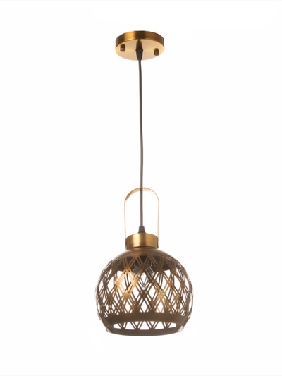 Светильник Paula 1×40 Вт Е27 медь 20×20×25 см