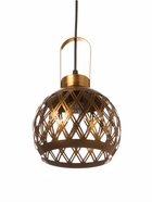 Светильник Paula 1×40 Вт Е27 медь 20×20×25 см - фото 5020628