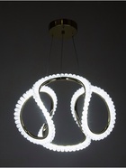 Люстра потолочный BayerLux Stefanie, 48 Вт, LEd, 4000-6000К, золото, 43×43×30 см 10547103 - фото 14447138