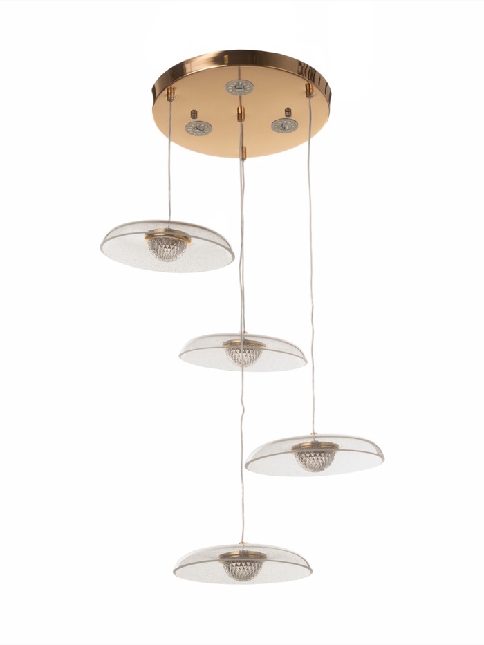 Люстра Tamara 28 Вт LED 4000-6000К золото 43×41×42 см