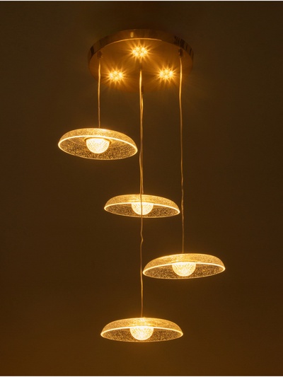 Люстра Tamara 28 Вт LED 4000-6000К золото 43×41×42 см