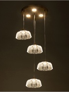 Люстра потолочный BayerLux Tanja, 28 Вт, LEd, 4000-6000К, золото, 63×41×42 см 10547107