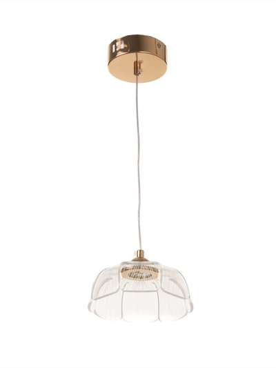 Люстра потолочная BayerLux Tanja, 6 Вт, LED, 4000-6000К, золото, 16×16×10 см