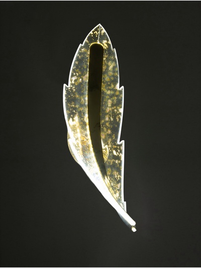 Бра настенное BayerLux Ursula, 14 Вт, LEd, 4000-6000К, золото, 35×13×13 см