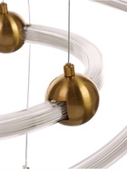 Люстра потолочная BayerLux Zelda, 98 Вт, LED, 4000-6000К, серебро, 30+50+70×100 см 10547116 Люстра потолочная BayerLux Zelda, 98 Вт, LED, 4000-6000К, серебро, 30+50+70×100 см 10547116