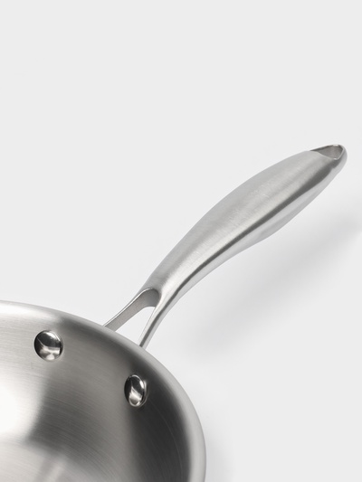 Сковорода 3Ply Hanna Knövell, d=22 см, h=5 см, толщина 2.2 мм, индукция, нержавеющая сталь