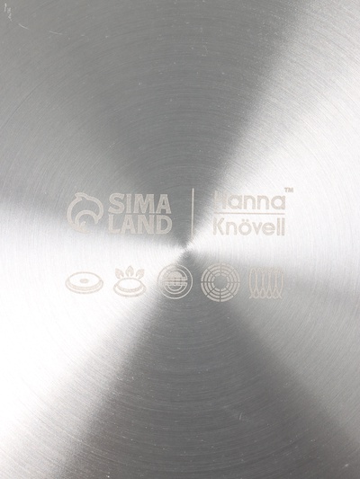 Сковорода 3Ply Hanna Knövell. d=24 см, h=5 см, толщина 2.2 мм, индукция, нержавеющая сталь
