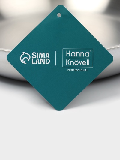 Сковорода 3Ply Hanna Knövell. d=24 см, h=5 см, толщина 2.2 мм, индукция, нержавеющая сталь