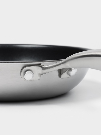 Сковорода 3Ply Hanna Knövell, d=22 см, h=5 см, толщина 2.2 мм, индукция, антипригарное покрытие, нержавеющая сталь