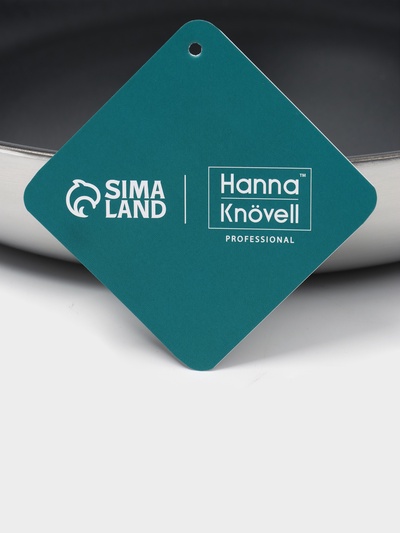 Сковорода 3Ply Hanna Knövell, d=28 см, h=5.5 см, толщина 2.2 мм, индукция, антипригарное покрытие, нержавеющая сталь