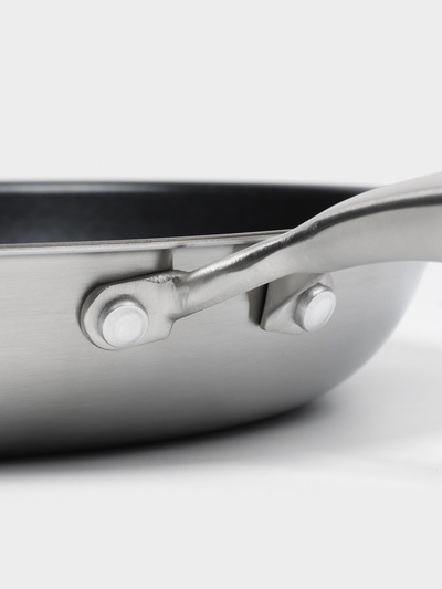 Сковорода 3Ply Hanna Knövell, d=30 см, h=5.5 см, толщина 2.2 мм, индукция, антипригарное покрытие, нержавеющая сталь