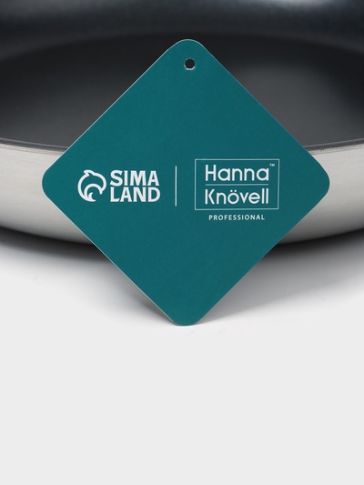 Сковорода 3Ply Hanna Knövell, d=30 см, h=5.5 см, толщина 2.2 мм, индукция, антипригарное покрытие, нержавеющая сталь