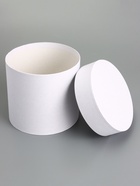 Набор шляпных коробок 3 в 1 «Белизна»,19×19.5×19.5 ‒15×15 см - фото 35698799