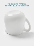 Молочник Hanna Knövell, 50 мл, фарфор, белый - Фото 3