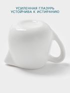 Молочник Hanna Knövell, 110 мл, фарфор, белый - Фото 3