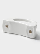 Салфетница Hanna Knövell, 11.3 см, h=6.2 см, фарфор, белая - Фото 4