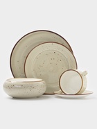 Бульонница с блюдцем Magistro Mediterana, 270 мл, фарфор, бежевая - Фото 9