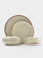 Блюдо сервировочное Magistro Mediterana, 24×13×2.5 см, фарфор, бежевое - Фото 7