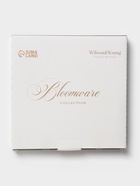Тарелка десертная WY Bloomware. d=20 см, фарфор, белая/зелёная 10791188 - фото 319610965