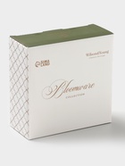 Салатник WY Bloomware, 500 мл, 15×6 см, фарфор, белый, зелёный - Фото 5