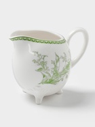 Молочник WY Bloomware, 250 мл, фарфор, белый, зелёный - Фото 3