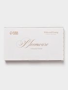 Блюдо для подачи WY Bloomware, 25×14×2.5 см, фарфор, зелёное/белое - Фото 4