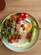 Тарелка обеденная Magistro Sand Ripples, d=26.5 см, фарфор, голубая - Фото 8