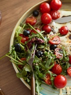 Тарелка обеденная Magistro Sand Ripples, d=26.5 см, фарфор, голубая - Фото 9