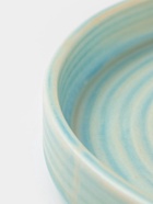 Тарелка десертная Magistro Sand Ripples Magistro, d=20.5 см, фарфор, голубая - Фото 5