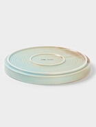 Тарелка десертная Magistro Sand Ripples Magistro, d=20.5 см, фарфор, голубая - Фото 6