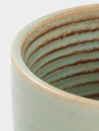 Кружка Magistro Sand Ripples, 300 мл, фарфор, голубая - Фото 4