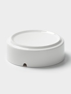 Пепельница Hanna Knövell. d=10.5 см, h=3.5 см, фарфор, белая - Фото 4