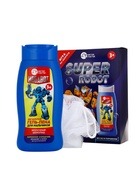 Подарочный набор детский SUPER ROBOT, гель-пена 250 мл и мочалка, Чистое счастье 10788103 - фото 319724956