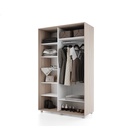 Шкаф-купе PRIME, 2 двери, зеркало, 1400×604×2300 мм, цвет ясень цвет шимо светлый  (артикул 10788868)  большой выбор товаров оптом и в розницу по низким ценам с доставкой